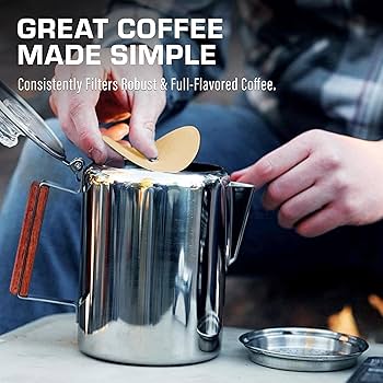 Amazon.co.jp: COLETTI パーコレーターコーヒーフィルター